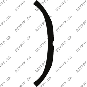 Bumper, Top 2021-2024 Volkswagen ID.4 S/Pro S/Pro S Plus 24-21 4D SUV PPF