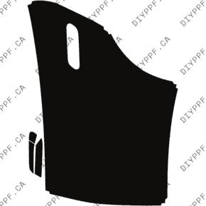 Door, Full Rear Left 2021-2024 Volkswagen ID.4 S/Pro S/Pro S Plus 24-21 4D SUV PPF