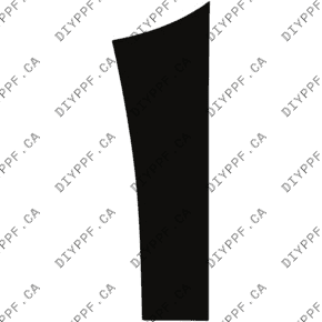 Door, Rear Panel Right 2021-2024 Volkswagen ID.4 S/Pro S/Pro S Plus 24-21 4D SUV PPF