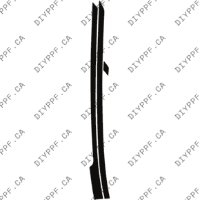 Door, A Pillar Right 2021-2024 Volkswagen ID.4 S/Pro S/Pro S Plus 24-21 4D SUV PPF