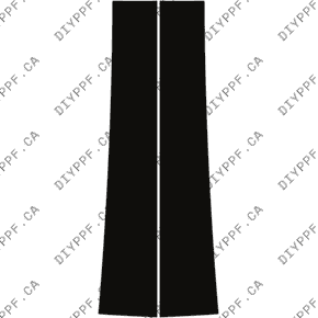 Door Panels Front, L&R 2021-2024 Volkswagen ID.4 Standard 24-21 4D SUV PPF