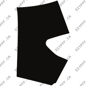 Fender, Left, Wrapped 2021-2024 Volkswagen ID.4 Standard 24-21 4D SUV PPF