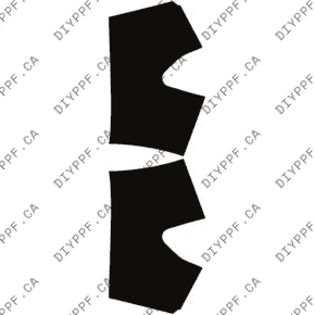 Fenders L & R, Wrapped 2021-2024 Volkswagen ID.4 Standard 24-21 4D SUV PPF