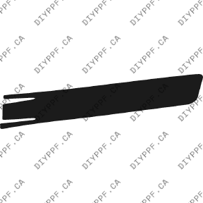 Bumper, Middle Left 2006-2010 Volkswagen Passat Wagon 10-06 4D SW PPF