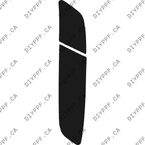 Bumper, Middle Left 2006-2010 Volkswagen Jetta/GLI w/washers 10-06 4D Sdn PPF