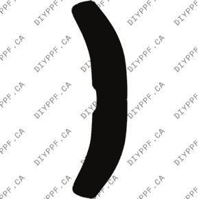 Tailgate, Bottom 2020-2023 McLaren Automotive 720S 23-20 2D Cpe PPF