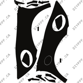 Fenders/Mirrors Full, Left & Right 2024-2024 Porsche 911 Dakar 24-24 2D Cpe PPF