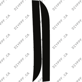 Door Panels Front, L&R 2024-2024 Porsche 911 Dakar 24-24 2D Cpe PPF