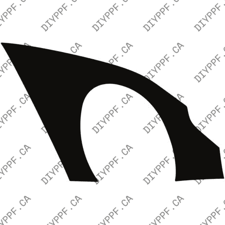 Fender, Right 2024-2024 Porsche 911 Dakar 24-24 2D Cpe PPF