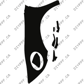 Fenders/Mirrors Full, Left 2024-2024 Porsche 911 Dakar 24-24 2D Cpe PPF