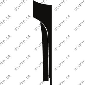 Rocker, Left 2024-2024 Porsche 911 Dakar 24-24 2D Cpe PPF