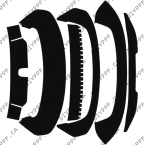 Spoiler, Rear 2024-2024 Porsche 911 Dakar 24-24 2D Cpe PPF