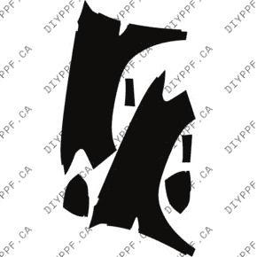 Fenders/Mirrors Full, Left & Right 2024-2024 Volkswagen Atlas SEL Premium R-Line 24-24 4D SUV PPF