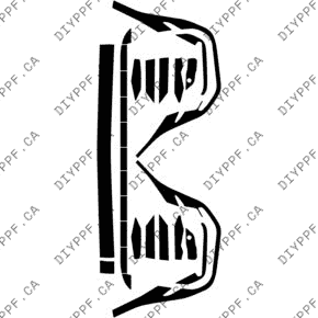 Bumper, Middle 2024-2024 Volkswagen Atlas SEL Premium R-Line 24-24 4D SUV PPF