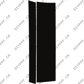 Door, Rear Panel Left 2024-2024 Volkswagen Atlas SEL Premium R-Line 24-24 4D SUV PPF