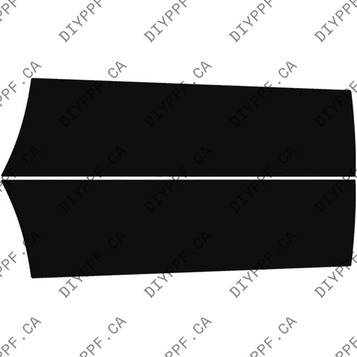 Door Panels Rear, L&R 2023-2024 Mercedes-Benz EQE 350+ 24-23 4D SUV PPF