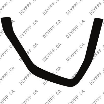 Bumper, Bottom Right 2024-2025 Mercedes-Benz GLS 450 25-24 4D SUV PPF