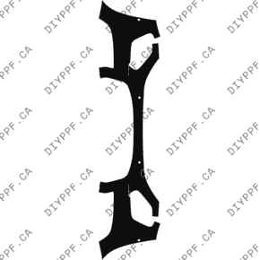 Bumper, w/ 4 Sensors 2024-2025 Mercedes-Benz GLS 450 25-24 4D SUV PPF