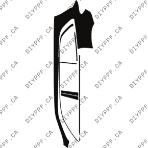 Qtr. Panel, Full Rear Left 2024-2025 Mercedes-Benz GLS 450 25-24 4D SUV PPF