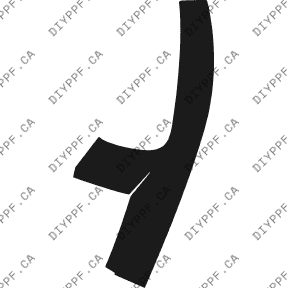 Bumper, Bottom Right 2005-2005 Porsche Carrera GT 05-05 2D Cpe PPF