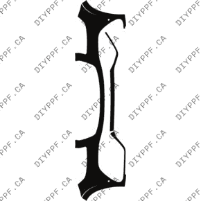 Bumper, w/ 2 Sensors 2024-2025 Mercedes-Benz GLS 450 w/ AMG Line/580 25-24 4D SUV PPF