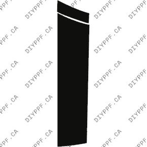 Door, Rear Panel Left 2024-2025 Mercedes-Benz GLS 450 w/ AMG Line/580 25-24 4D SUV PPF