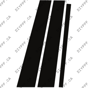 Door, B Pillar Left 2024-2025 Mercedes-Benz GLS 450 w/ AMG Line/580 25-24 4D SUV PPF