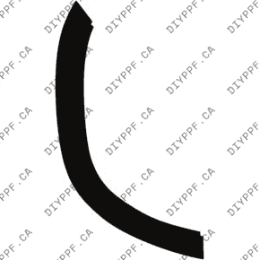 Wheel, Rear Flare, Full Left 2024-2025 Mercedes-Benz GLS 450 w/ AMG Line/580 25-24 4D SUV PPF