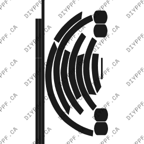 Appearance C 2004-2006 Porsche Cayenne Turbo 06-04 4D SUV PPF