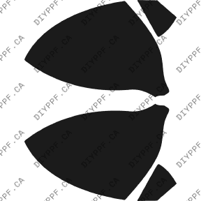 Mirrors 2006-2008 Bentley Flying Spur 08-06 4D Sdn PPF