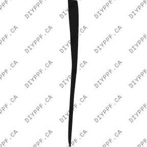 Bumper, Bottom Right 2006-2008 Porsche Cayman w/o washers 08-06 2D Cpe PPF