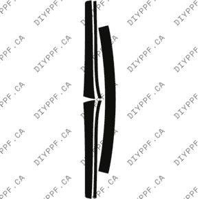 Roof & A Pillar 2021-2023 Mercedes-Benz E Class w/ AMG Line 23-21 2D Conv PPF