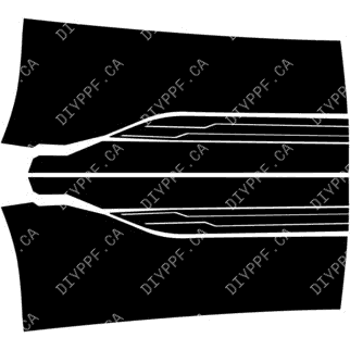 Door Panels Rear, L&R 2024-2024 Audi Q8 e-tron Premium/Premium Plus/Prestige 24-24 4D SUV PPF