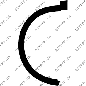 Wheel, Flare Front, Full Left 2024-2024 Audi Q8 e-tron Premium/Premium Plus/Prestige 24-24 4D SUV PPF