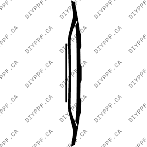 Bumper, Middle 2024-2024 Audi Q8 Sportback e-tron Premium/Premium Plus/Prestige/Launch Edition 24-24 4D SUV PPF