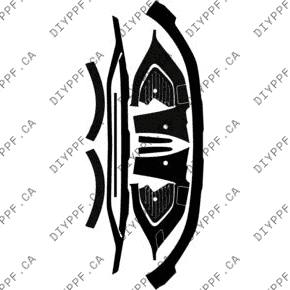 Front Bumper, Washers w/ 4 Sensors 2024-2024 Audi Q8 Sportback e-tron Premium/Premium Plus/Prestige/Launch Edition 24-24 4D SUV PPF