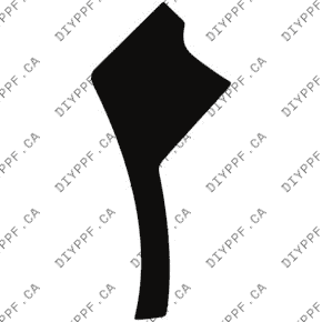 Chevrolet Trailblazer LS/LT/ACTIV (2024–2025) Rear Splash Right Paint Protection Film (PPF) Kit – 4-Door SUV