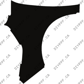 Fender, Left Full 2024-2024 Fiat 500e 24-24 2D HB PPF