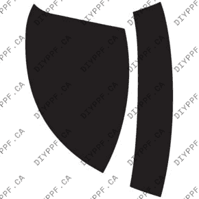 Mirror, Left 2024-2024 Fiat 500e 24-24 2D HB PPF