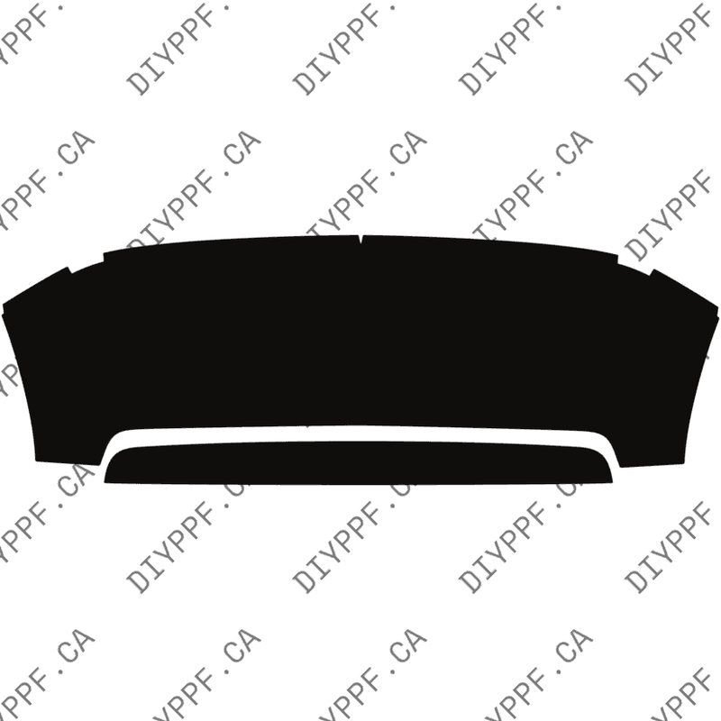 Spoiler, Rear 2024-2024 Fiat 500e 24-24 2D HB PPF