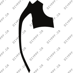 Qtr. Panel, Full Rear Left 2024-2024 Fiat 500e 24-24 2D HB PPF