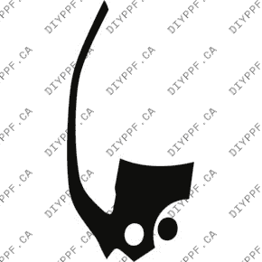 Qtr. Panel, Full Rear Right  2024-2024 Fiat 500e 24-24 2D HB PPF