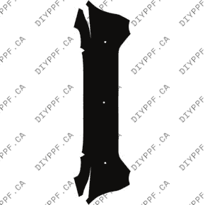 Bumper, Back Full w/ 3 sensors 2024-2024 Fiat 500e 24-24 2D HB PPF