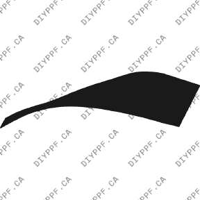 Wheel, Rear Splash Left 2003-2005 Porsche 911 Turbo w/ Ground FX 05-03 2D Conv PPF