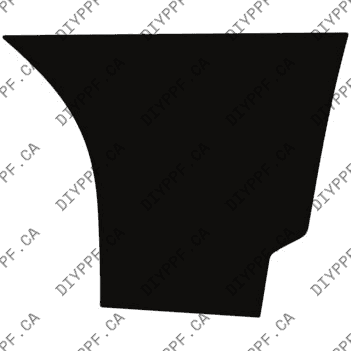 Wheel, Rear Splash Right 2024-2025 Chevrolet Silverado HD 2500/3500 LTZ 25-24 Crew P/U PPF