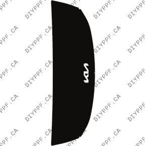 Hood, Wrapped 2024-2024 KIA EV9 Light/Wind 24-24 4D SUV PPF