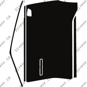 Door, Full Front Right 2024-2024 KIA EV9 Light/Wind 24-24 4D SUV PPF