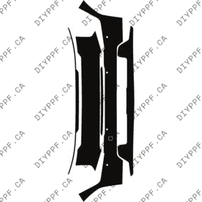 Front Bumper, w/ 4 Sensors 2024-2024 KIA EV9 Light/Wind 24-24 4D SUV PPF