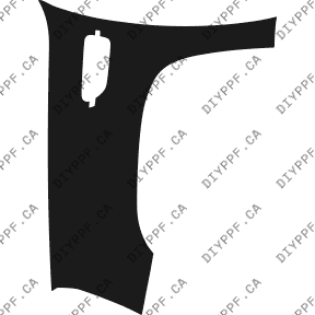 Fender, Left Full 2007-2014 Cadillac Escalade 14-07 4D SUV PPF