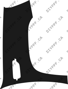 Fender, Right Full 2007-2014 Cadillac Escalade 14-07 4D SUV PPF